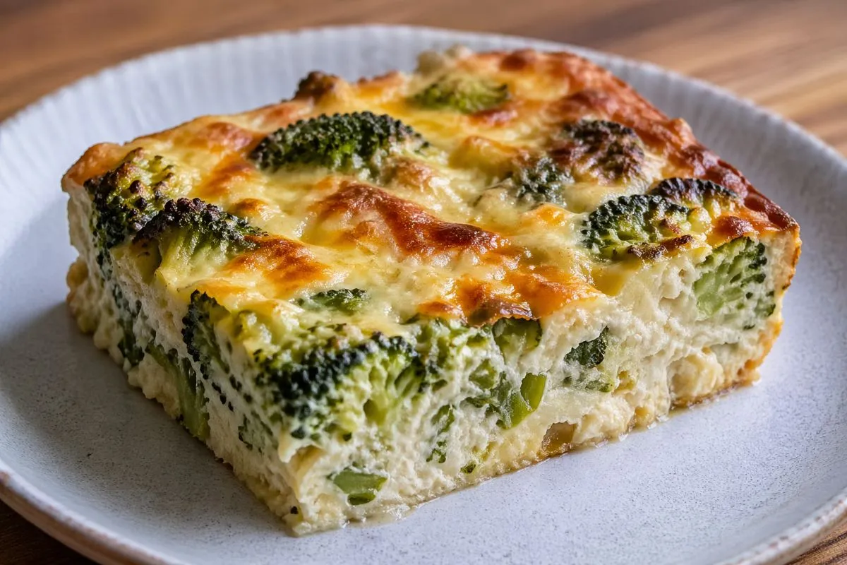 Proteinreicher Brokkoli-Quark-Auflauf - Proteinreiches Rezept | Magenkompass